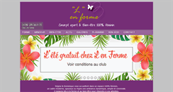 Desktop Screenshot of lenforme.fr